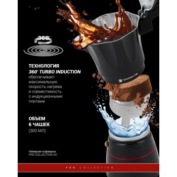 Aparat de cafea Geyser Polaris PRO collection-6C