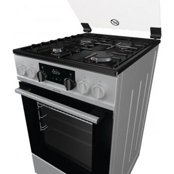 Комбинированная плита Gorenje MEKS512S, Серебристый
