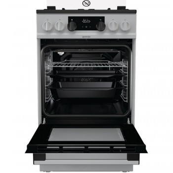 Комбинированная плита Gorenje MEKS512S, Серебристый