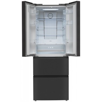 Frigider Tesler RFD-361I Graphite Inox Frigider Tesler RFD-361I Graphite Inox