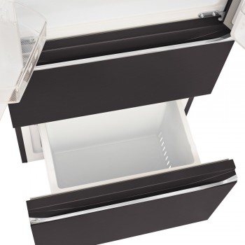 Frigider Tesler RFD-361I Graphite Inox Frigider Tesler RFD-361I Graphite Inox