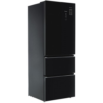 Frigider Tesler RFD-361I Black Glass Frigider Tesler RFD-361I Black Glass