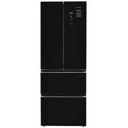 Frigider Tesler RFD-361I Black Glass