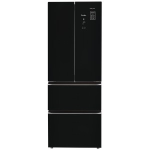 Frigider Tesler RFD-361I Black Glass Frigider Tesler RFD-361I Black Glass