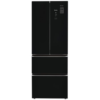 Frigider Tesler RFD-361I Black Glass Frigider Tesler RFD-361I Black Glass