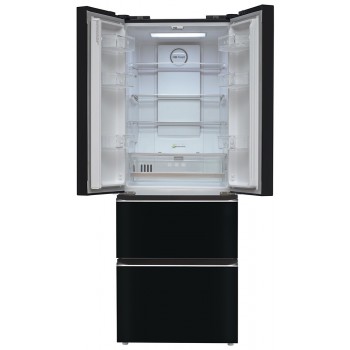 Frigider Tesler RFD-361I Black Glass Frigider Tesler RFD-361I Black Glass