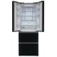 Frigider Tesler RFD-361I Black Glass Frigider Tesler RFD-361I Black Glass