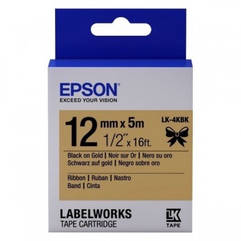 Ленточный картридж EPSON LK4KBK Ленточный картридж EPSON LK4KBK