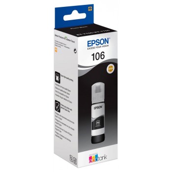 Контейнер с чернилами Epson 106 EcoTank, C13T00R140 Контейнер с чернилами Epson 106 EcoTank, C13T00R140