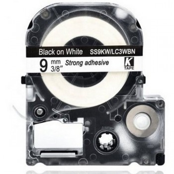 Ленточный картридж EPSON LK3WBN Ленточный картридж EPSON LK3WBN