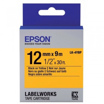 Cartuș de bandă EPSON LK4YBP Cartuș de bandă EPSON LK4YBP