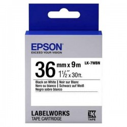 Cartuș de bandă EPSON LK7WBN