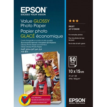Фотобумага Epson 10x15, 183 г, 50 листов
