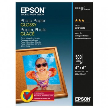 Hârtie fotografică Epson 10x15, 200 g, 500 foi