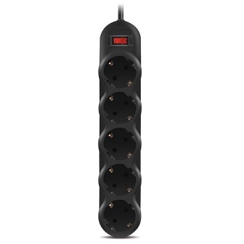 Filtru de rețea 5 Sockets, 1.8m, Sven "SF-05L" Filtru de rețea 5 Sockets, 1.8m, Sven "SF-05L"
