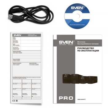 Источник бесперебойного питания SVEN Pro 1500 LCD