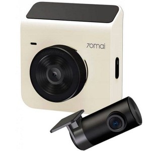 Комплект видеорегистраторов передней и задней панели автомобиля 70mai Dash Cam A400