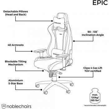 Игровое кресло Noblechairs Epic
