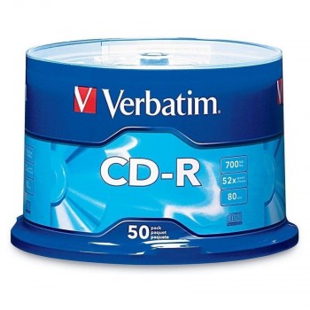 Discuri optice CD-R 50*Spindle, Verbatim Discuri optice CD-R 50*Spindle, Verbatim