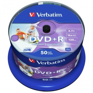Discuri optice 50*Cake DVD+R Verbatim Discuri optice 50*Cake DVD+R Verbatim