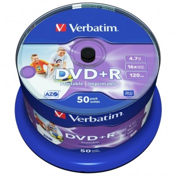 Discuri optice 50*Cake DVD+R Verbatim