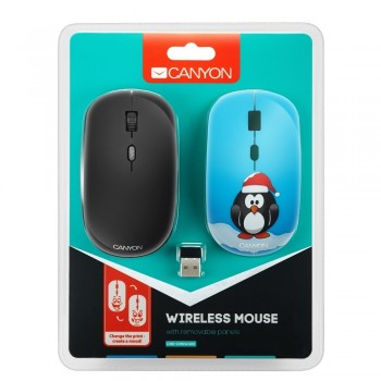 Mouse wireless Canyon CND-CMSW400PG