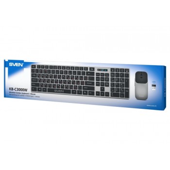 Клавиатура и мышь SVEN KB-C3000W Клавиатура и мышь SVEN KB-C3000W