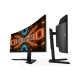 Монитор GIGABYTE G34WQC A, VA 3440x1440 WQHD