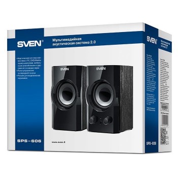 Компьютерные колонки 2.0 SVEN SPS-606