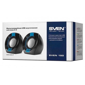Компьютерные колонки 2.0 SVEN "150"