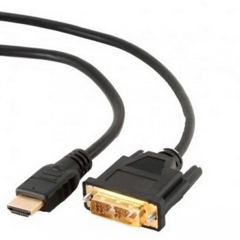 Cablu video Cablexpert CC-HDMI-DVI-10, HDMI (M) - DVI-I (M)