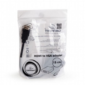 Видео/аудиоконвертер Cablexpert A-HDMI-VGA-03, HDMI (M) - VGA D-Sub