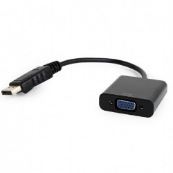 Видеоадаптер Cablexpert AB-DPM-VGAF-02, DisplayPort (M) - VGA D-Sub
