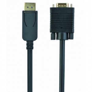 Видеокабель Cablexpert CCP-DPM-VGAM-5M, DisplayPort (M) - VGA D-Sub (M)