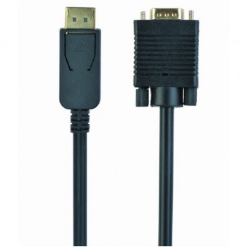 Видеокабель Cablexpert CCP-DPM-VGAM-5M, DisplayPort (M) - VGA D-Sub (M)