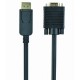 Видеокабель Cablexpert CCP-DPM-VGAM-5M, DisplayPort (M) - VGA D-Sub (M)