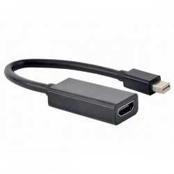 Видеоадаптер Cablexpert A-mDPM-HDMIF-02, MiniDP (M) - HDMI (F)