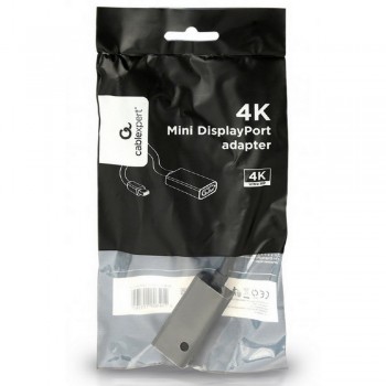 Видеоадаптер Cablexpert A-mDPM-DPF4K-01, MiniDP (M) - DisplayPort (F) Видеоадаптер Cablexpert A-mDPM-DPF4K-01, MiniDP (M) - DisplayPort (F)
