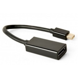 Видеоадаптер Cablexpert A-mDPM-DPF4K-01, MiniDP (M) - DisplayPort (F)
