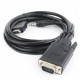 Cablu video Cablexpert A-HDMI-VGA-03-10, HDMI (M) - VGA D-Sub + 3.5 mm Jack