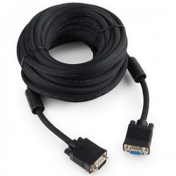 Cablu video Cablexpert CC-PPVGAX-10M-B, VGA D-Sub (M) - VGA D-Sub (M) Cablu video Cablexpert CC-PPVGAX-10M-B, VGA D-Sub (M) - VGA D-Sub (M)