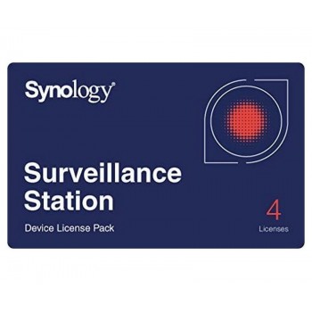 Pachetul de licențe pentru dispozitiv SYNOLOGY Surveillance Device License Pack X 4