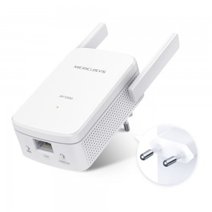 Kit adaptor Powerline gigabit cu priză încorporată Wi-Fi N MERCUSYS, MP510 KIT, AV1000 Kit adaptor Powerline gigabit cu priză încorporată Wi-Fi N MERCUSYS, MP510 KIT, AV1000
