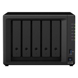 Сетевой накопитель SYNOLOGY "DS1520+", 5-bay, Intel Celeron 4-core 2-2.7Ghz