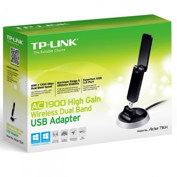 Adaptor USB fără fir cu bandă duală cu câștig ridicat USB3.0 High Gain AC Dual Band LAN TP-LINK "Archer T9UH" Adaptor USB fără fir cu bandă duală cu câștig ridicat USB3.0 High Gain AC Dual Band LAN TP-LINK "Archer T9UH"