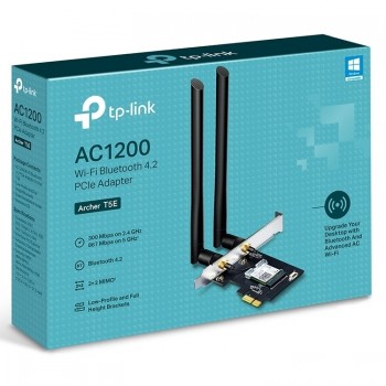 Adaptor wireless PCIe AC Dual Band LAN/Bluetooth 4.2, TP-LINK "Archer T5E"