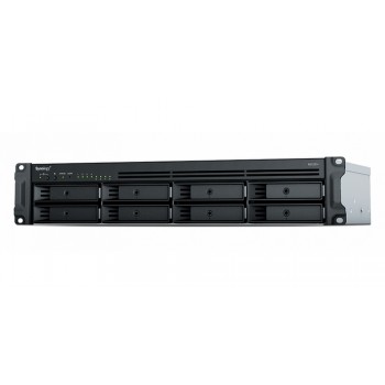 Сетевой накопитель SYNOLOGY "RS1221+", 8-bay, AMD Ryzen 4-core 2.2Ghz