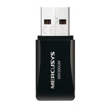 Adaptor USB wireless 2.0 Mini N LAN MERCUSYS "MW300UM"
