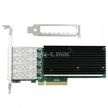 Серверный адаптер Intel X710DA4, PCIe 3.0 x8, Quad SFP+ Port 10G