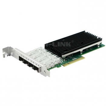 Серверный адаптер Intel X710DA4, PCIe 3.0 x8, Quad SFP+ Port 10G